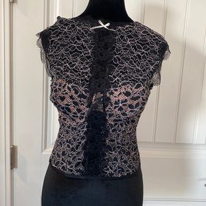 Victoria’s Secret lace halter lingerie 36D NWT